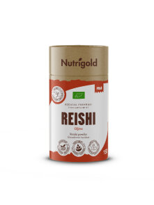 Nutrigold Reishi u prahu u kartonskom pakiranju od 150g.