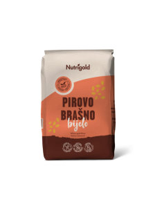 Pirovo bijelo brapno dolazi u papirnatom, smeđem pakiranju od 1000g.