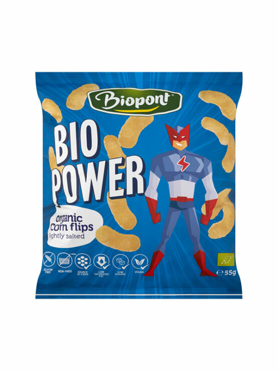 Kukuruzni flips BioPower - Organski 70g Biopont