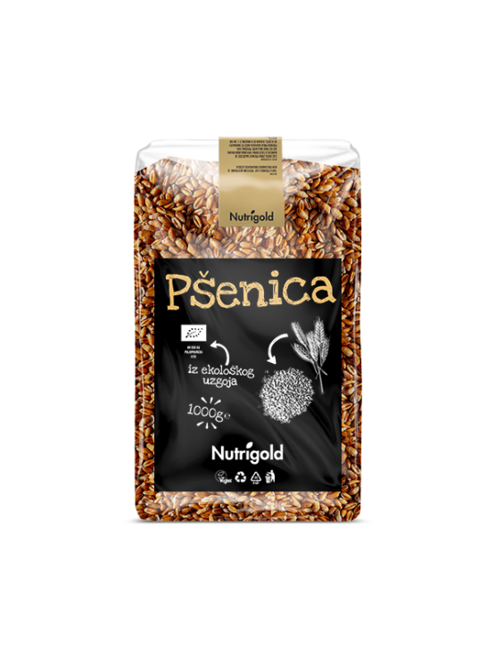 Pšenica dolazi u prozirnoj, plastičnoj ambalaži od 1000g.