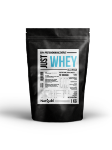 Nutrigold Just whey koncentrat 80% u crnoj ambalaži od 1kg