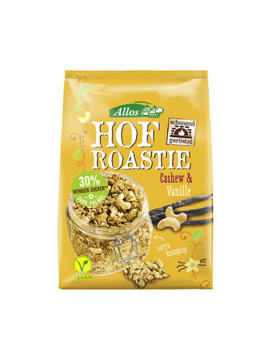 Allos organska granola Indijski orah i Vanilija u pakiranju od  300g
