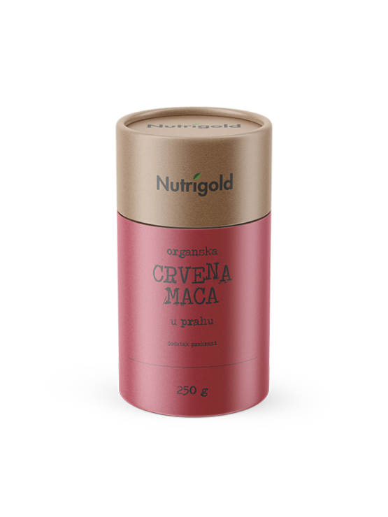 Nutrigoldov crveni maca prah u ambalaži 250g