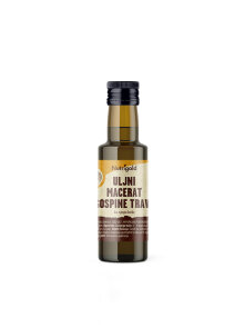 Nutrigold uljni macerat gospine trave u tamnoj, staklenoj ambalaži od 100ml.