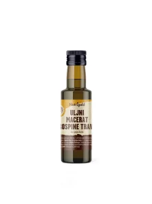 Nutrigold uljni macerat gospine trave u tamnoj, staklenoj ambalaži od 100ml.