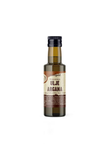 Nutrigold ulje argana u tamnoj, staklenoj bočici od 100ml.