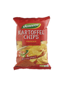 Čips paprika - Organski 125g Dennree