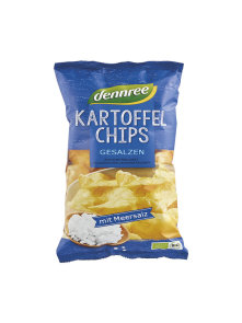 Čips slani - Organski 125g Dennree