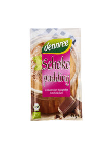 Puding Čokolada - Organski 3x45g Dennree