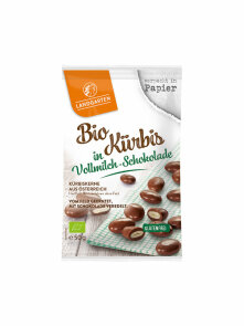 Landgarten Sjemenke bundeve u čokoladi - Organske u pakiranju od  50g
