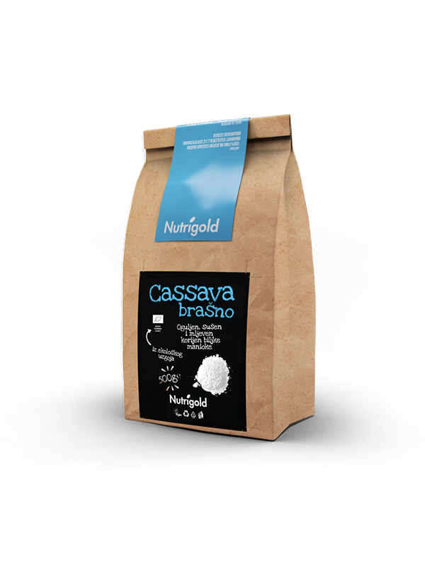 Cassava flour - Organic 500g Nutrigold