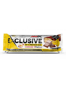 Exclusive proteinska pločica - Banana i čokolada 40g Amix