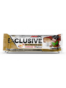 Exclusive proteinska pločica - Moka, čokolada i kava 40g Amix
