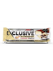 Exclusive proteinska pločica - Bijela čokolada i kokos 40g Amix