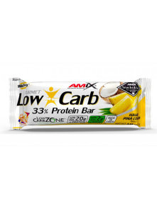 Low Carb 33% Proteinska pločica - Hawaii Pina Colada 60g Amix