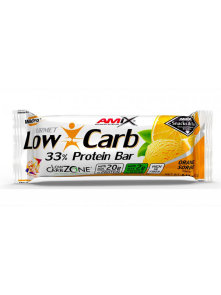 Low Carb 33% Proteinska pločica - Sorbet od naranče 60g Amix