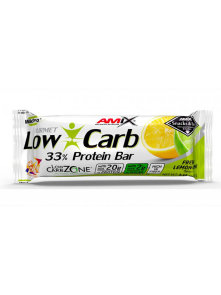 Low Carb 33% Proteinska pločica - Limun i limeta 60g Amix
