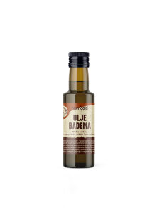 Nutrigold ulje badema u tamnoj, staklenoj bočici od 100g.