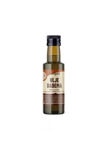 Nutrigold ulje badema u tamnoj, staklenoj bočici od 100g.