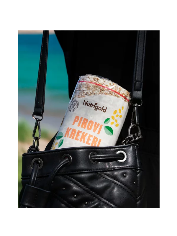 Pirovi krekeri dolaze u prozirnoj, plastičnoj amabalaži od100g.