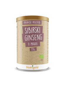 Nutrigold Sibirski ginseng u kartonskom pakiranju od 150g.
