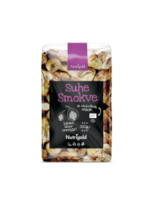 Nutrigold suhe smokve u prozirnom,plastičnom pakiranju od 500g.