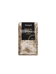 Nutrigold bijeli papar u zrnu u prozirnoj ambalaži od 200 grama