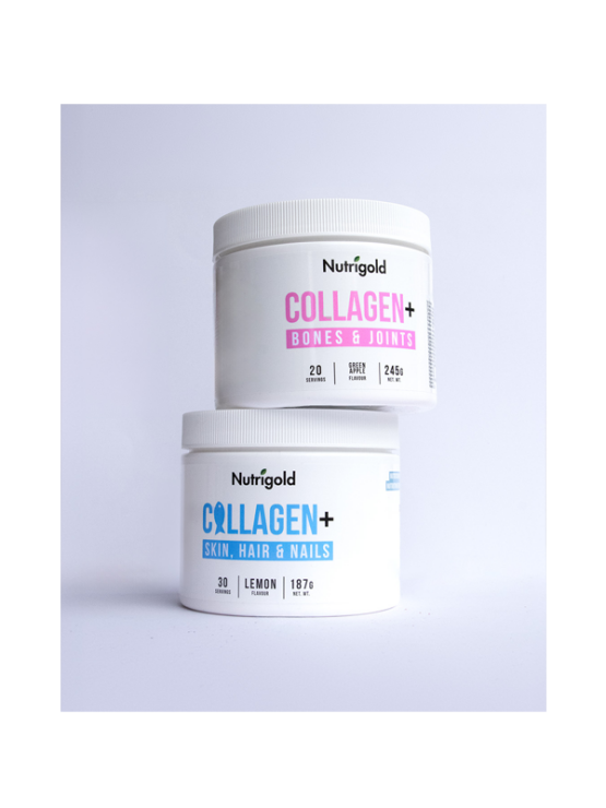 Collagen+ Bones and Joints - Za zdravlje kostiju Zelena jabuka 245g Nutrigold