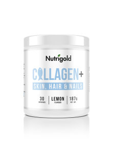 Collagen+ Skin,Hair and Nails - Za kožu, kosu i nokte - Limun 187g Nutrigold