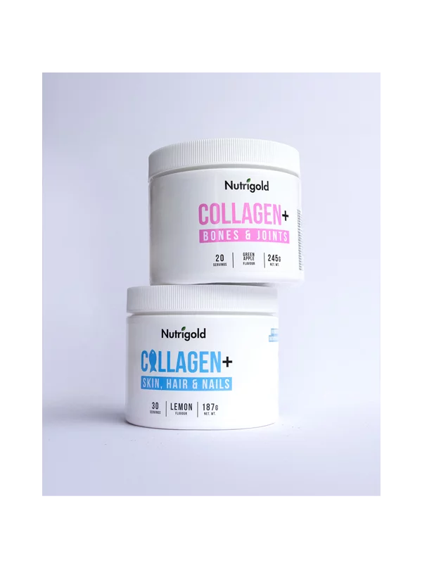 Collagen+ Skin,Hair and Nails - Za kožu, kosu i nokte - Limun 187g Nutrigold