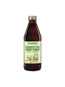 Kombucha napitak Limeta & Đumbir - Organski 0,33l Voelkel