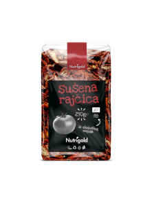 Nutrigold sušena rajčica u prozirnom pakiranju od 250g.