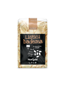Nutrigold Listići badema - Organski u prozirnoj plastičnoj ambalaži 250g