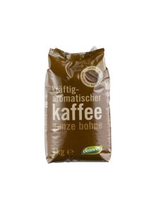 Kava pržena u cijelom zrnu - Organska 1kg Dennree