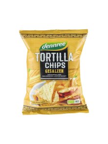 Tortilla Čips Slani - Organski 125g Dennree