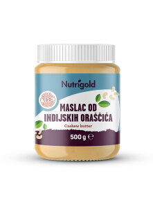 Nutrigold Maslac od indijskih oraščića 100% čisti u plastičnoj ambalaži 500g