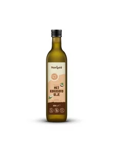 Nutrigold MCT kokosovo ulje u staklenoj ambalaži 500 ml