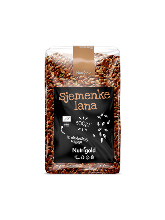 Lanene sjemenke - Organske 500g Nutrigold
