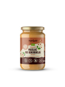 Nutrigold Kikiriki maslac/Hrskavi - Organski u prozirnoj staklenoj ambalaži 350 g