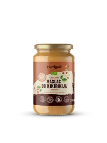 Nutrigold Kikiriki maslac/Hrskavi - Organski u prozirnoj staklenoj ambalaži 350 g