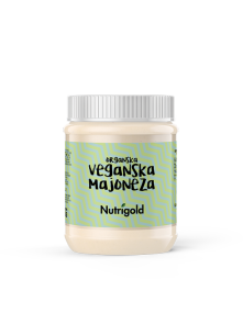 Nutrigold veganska majoneza u prozirnoj staklenci od 270g.