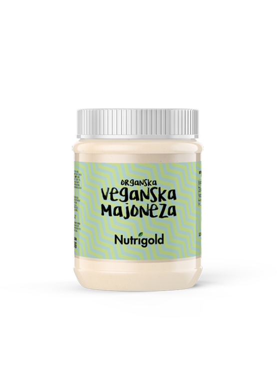 Nutrigold veganska majoneza u prozirnoj staklenci od 270g.