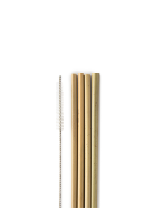 Slamke od bambusa za ponovno korištenje - 4 kom Humble Brush