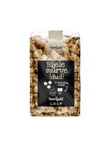 Nutrigold sušene murve u prozirnom, plastičnom pakiranju od 500g.
