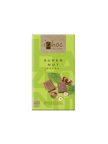 Veganska Super Nut čokolada - Organska 80g iChoc
