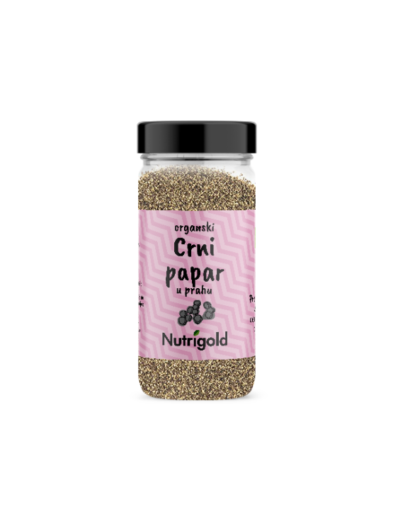 Nutrigold crni papar u prahu u staklenoj ambalaži 50g