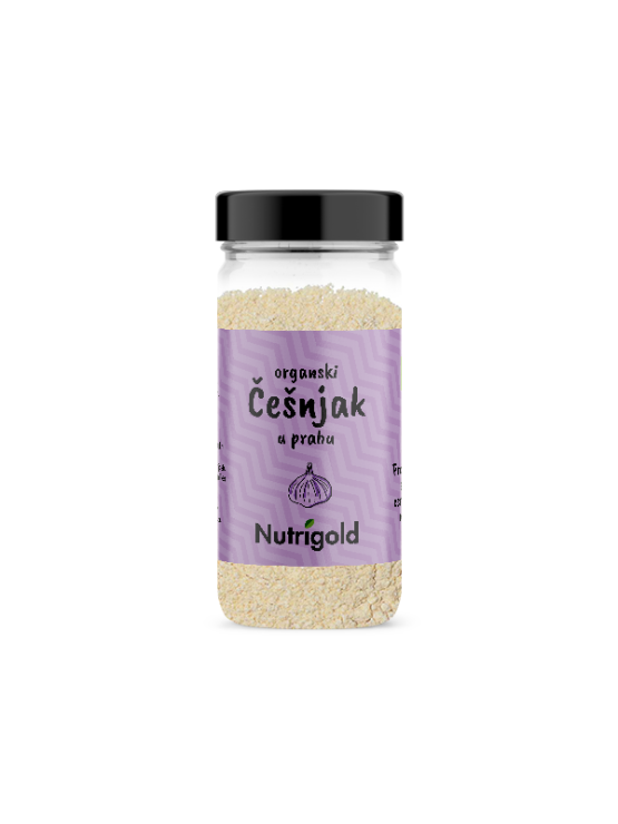 Nutrigold organski češnjak u prahu u staklenoj ambalaži od 45g