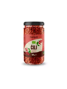 Nutrigold organski čili u prahu u staklenoj ambalaži od 50g