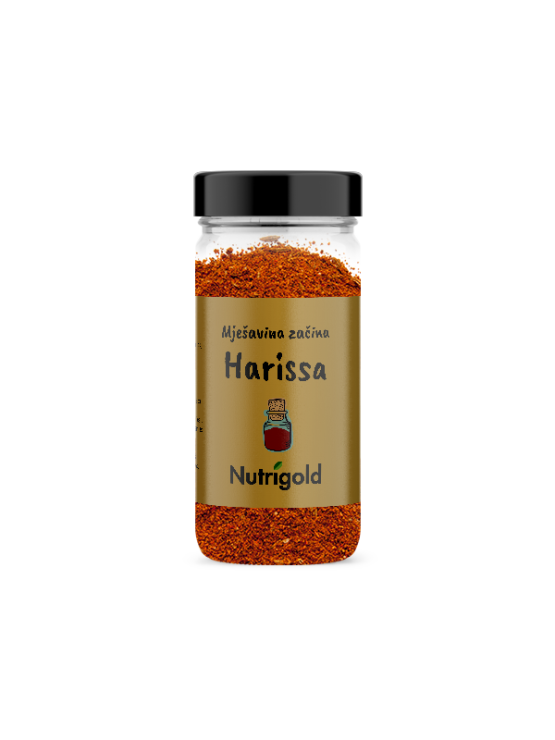 Nutrigold Harissa mješavina začina u prahu u staklenoj ambalaži od 50g
