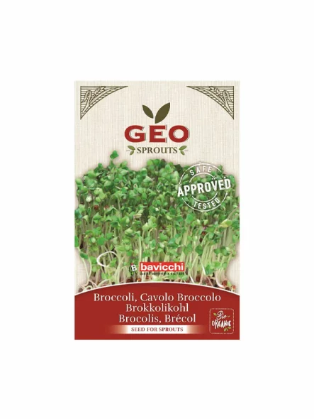 Geo Sjemenke Brokule za klijanje - Organske u vrečici od  13g